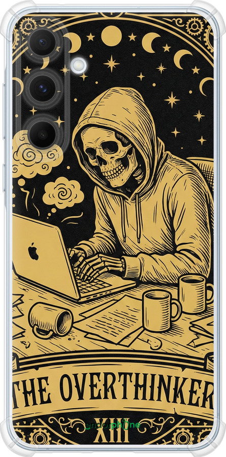 Силикон с усиленными углами чехол The Overthinker для Samsung Galaxy A55 - 6774sp-3617 изображение 