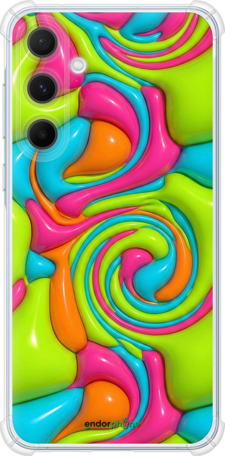 Силіконовий протиударний с посиленими кутами чехол Y2K Jelly Dream для Samsung Galaxy A55 - 6780sp-3617 изображение 