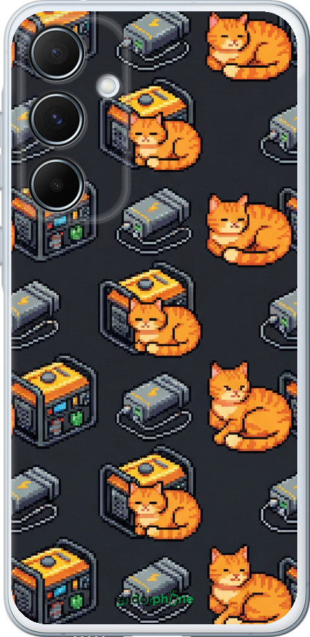 Силиконовый чехол Autonomous Zone для Samsung Galaxy A55 - 6771u-3617 изображение 