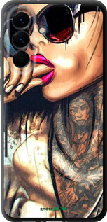 TPU чехол Девушка в тату для Samsung Galaxy A56 - 4001b-3882 изображение 
