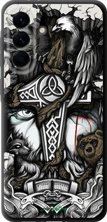 TPU чехол Тату Викинг для Samsung Galaxy A56 - 4098b-3882 изображение 