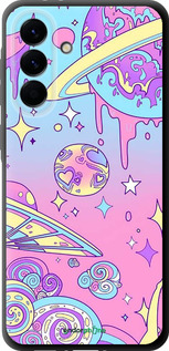 TPU чехол Розовая галактика для Samsung Galaxy A56 - 4146b-3882 изображение 