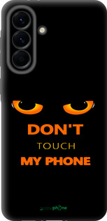 TPU чехол Don't touch the phone для Samsung Galaxy A56 - 4261b-3882 изображение 