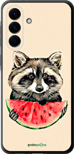 TPU чехол Єнотик з кавуном для Samsung Galaxy A56 - 4605b-3882 изображение 