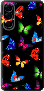 TPU чехол Красочные мотыльки для Samsung Galaxy A56 - 4761b-3882 изображение 