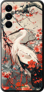 TPU чехол Аист в цвету сакуры для Samsung Galaxy A56 - 6109b-3882 изображение 