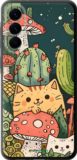 TPU чехол Коты грибы для Samsung Galaxy A56 - 6321b-3882 изображение 