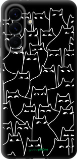 TPU чехол С изображением кошек для Samsung Galaxy A56 - 6470b-3882 изображение 