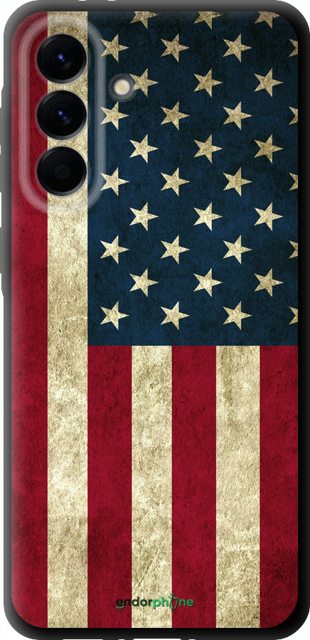 TPU чехол Флаг США для Samsung Galaxy A56 - 395b-3882 изображение 