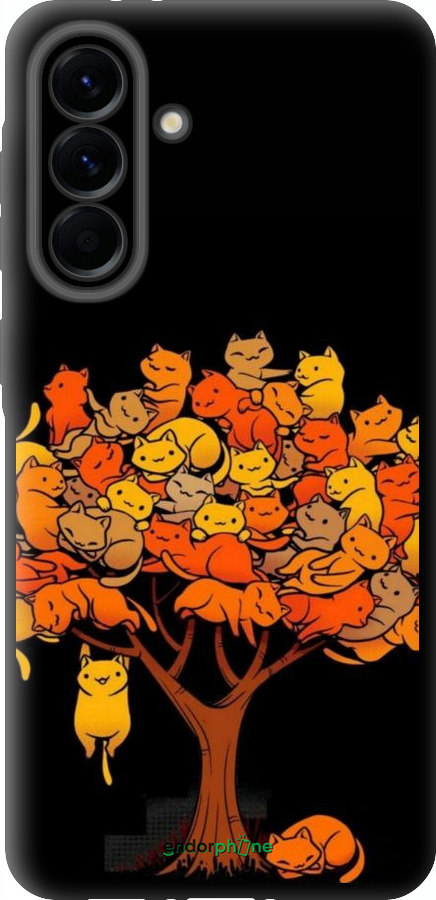 TPU чехол Дерево и котики для Samsung Galaxy A56 - 6516b-3882 изображение 