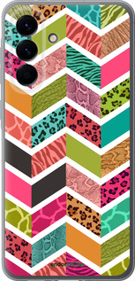 Силиконовый чехол Шеврон v3 для Samsung Galaxy A56 - 1058u-3882 изображение 
