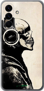 Силиконовый чехол Скелет-меломан v2 для Samsung Galaxy A56 - 1200u-3882 изображение 