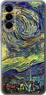 Силиконовый чехол Винсент Ван Гог. Звёздная ночь для Samsung Galaxy A56 - 163u-3882 изображение 