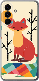 Силиконовый чехол Rainbow fox для Samsung Galaxy A56 - 4010u-3882 изображение 