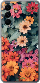 Силиконовый чехол Beauty flowers для Samsung Galaxy A56 - 4050u-3882 изображение 