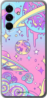 Силіконовий чехол Рожева галактика для Samsung Galaxy A56 - 4146u-3882 изображение 