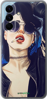 Силиконовый чехол Девушка на стиле для Samsung Galaxy A56 - 4151u-3882 изображение 