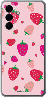 Силіконовий чехол Полунички для Samsung Galaxy A56 - 4332u-3882 изображение 