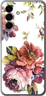 Силиконовый чехол Vintage flowers для Samsung Galaxy A56 - 4333u-3882 изображение 