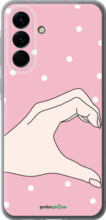Силіконовий чехол Половинка серця для Samsung Galaxy A56 - 4340u-3882 изображение 