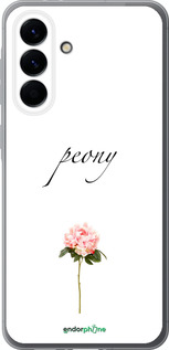 Силиконовый чехол Пион для Samsung Galaxy A56 - 4366u-3882 изображение 