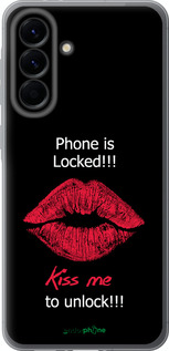 Силіконовий чехол Розблокуй-поцілуй для Samsung Galaxy A56 - 4372u-3882 изображение 