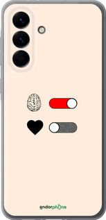 Силиконовый чехол Любовь и ум для Samsung Galaxy A56 - 4553u-3882 изображение 