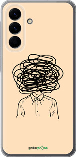 Силиконовый чехол Мысли для Samsung Galaxy A56 - 4568u-3882 изображение 