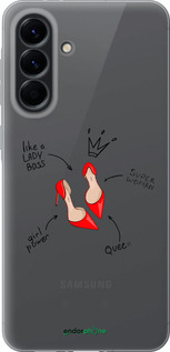 Силіконовий чехол Жінка для Samsung Galaxy A56 - 4599u-3882 изображение 