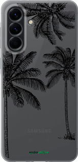 Силіконовий чехол Пальми1 для Samsung Galaxy A56 - 4634u-3882 изображение 