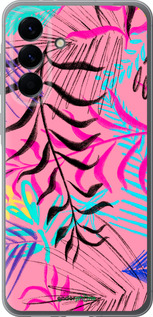 Силиконовый чехол Растительный узор 2 для Samsung Galaxy A56 - 4740u-3882 изображение 