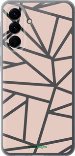 Силиконовый чехол Абстракция 2 для Samsung Galaxy A56 - 4872u-3882 изображение 