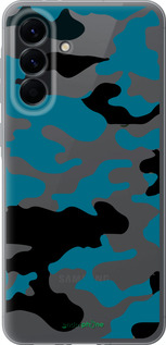 Силиконовый чехол Камуфляж прозрачный фон для Samsung Galaxy A56 - 4877u-3882 изображение 