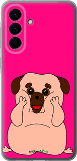 Силиконовый чехол Весёлый мопс для Samsung Galaxy A56 - 4908u-3882 изображение 