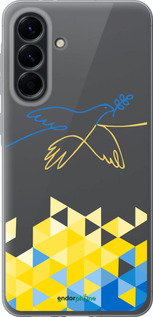 Силиконовый чехол Птица мира для Samsung Galaxy A56 - 5231u-3882 изображение 