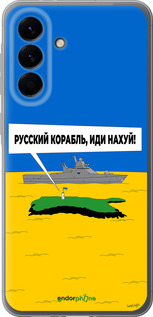Силиконовый чехол Русский военный корабль иди на v5 для Samsung Galaxy A56 - 5237u-3882 изображение 