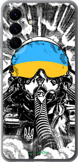 Силиконовый чехол Призрак Киева v3 для Samsung Galaxy A56 - 5307u-3882 изображение 