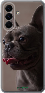 Силиконовый чехол Милый бульдог для Samsung Galaxy A56 - 5546u-3882 изображение 