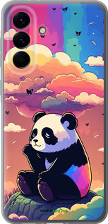 Силіконовий чехол Панда в хмарах для Samsung Galaxy A56 - 5585u-3882 изображение 
