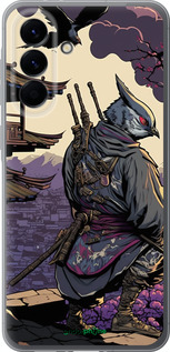 Силиконовый чехол Птица воин для Samsung Galaxy A56 - 5587u-3882 изображение 