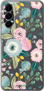 Силіконовий чехол Квіткові шпалери v2 для Samsung Galaxy A56 - 5602u-3882 изображение 