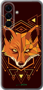 Силіконовий чехол Лисиця геометрія для Samsung Galaxy A56 - 5607u-3882 изображение 