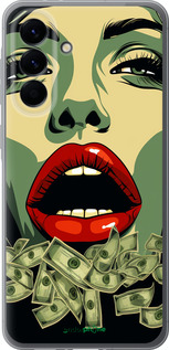 Силиконовый чехол Big money 2 для Samsung Galaxy A56 - 5668u-3882 изображение 