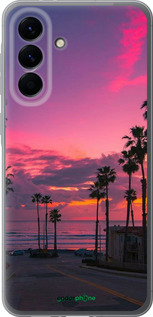 Силиконовый чехол Пальмы для Samsung Galaxy A56 - 5873u-3882 изображение 