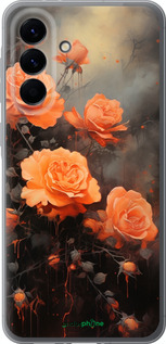 Силіконовий чехол Оранжеві троянди для Samsung Galaxy A56 - 5944u-3882 изображение 