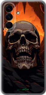 Силиконовый чехол Череп в пещере для Samsung Galaxy A56 - 5959u-3882 изображение 