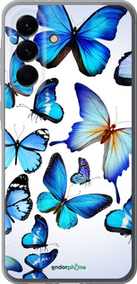 Силіконовий чехол Метелики для Samsung Galaxy A56 - 6023u-3882 изображение 