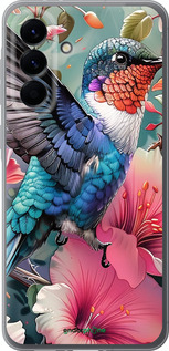 Силиконовый чехол Сказочная колибри для Samsung Galaxy A56 - 6051u-3882 изображение 
