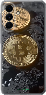 Силиконовый чехол Вулканический Bitcoin для Samsung Galaxy A56 - 6092u-3882 изображение 