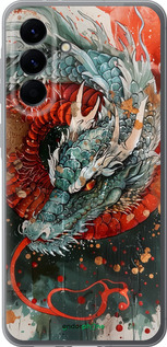 Силиконовый чехол Стихия огня для Samsung Galaxy A56 - 6101u-3882 изображение 